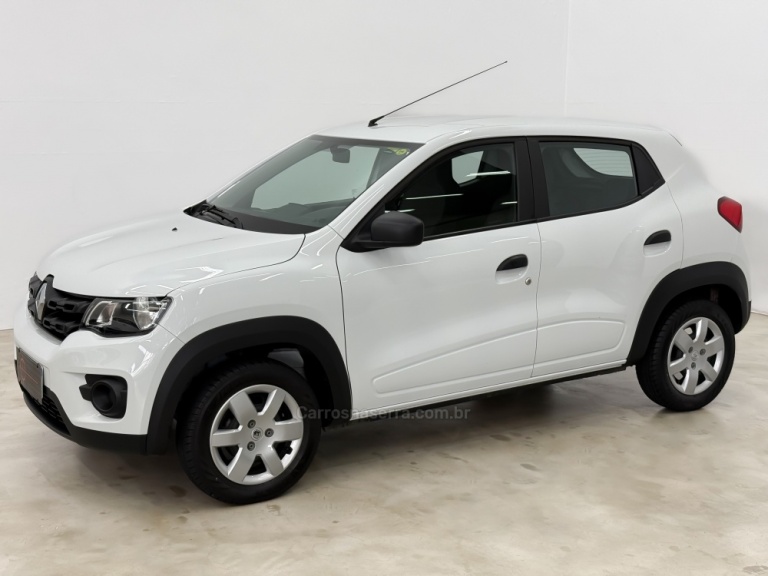 RENAULT - KWID - 2018/2019 - Branca - R$ 35.900,00